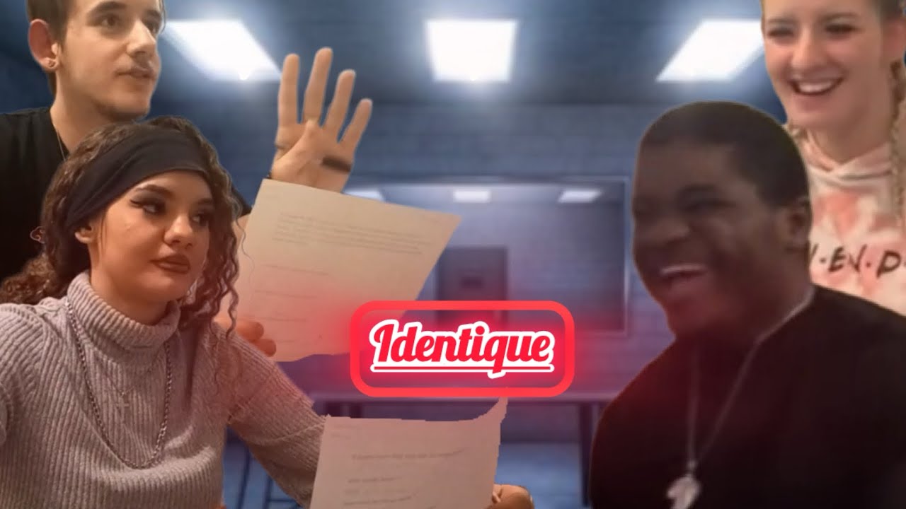 IDENTIQUE : Qui seront identiques ? (Ft. Laura,Mk et Océane)