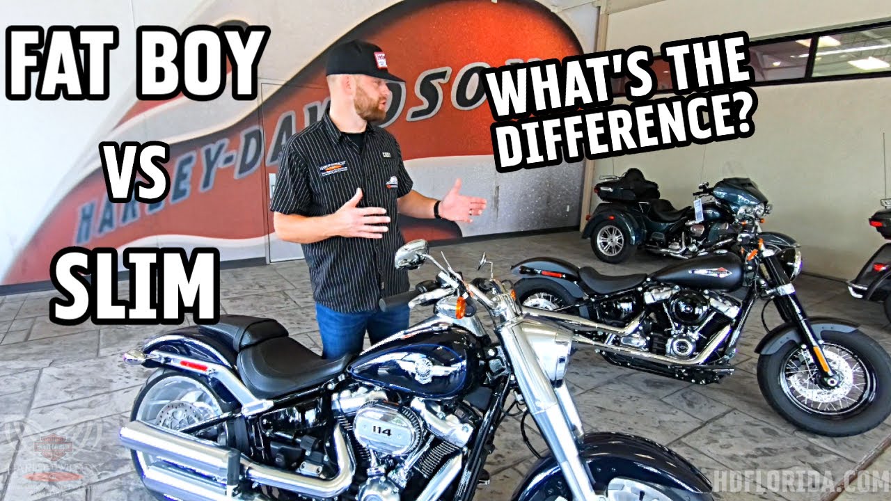 Whats the Difference? 2020-2021 Harley-Davidson Fat Boy vs Slim | Cody Compares Ep. 14