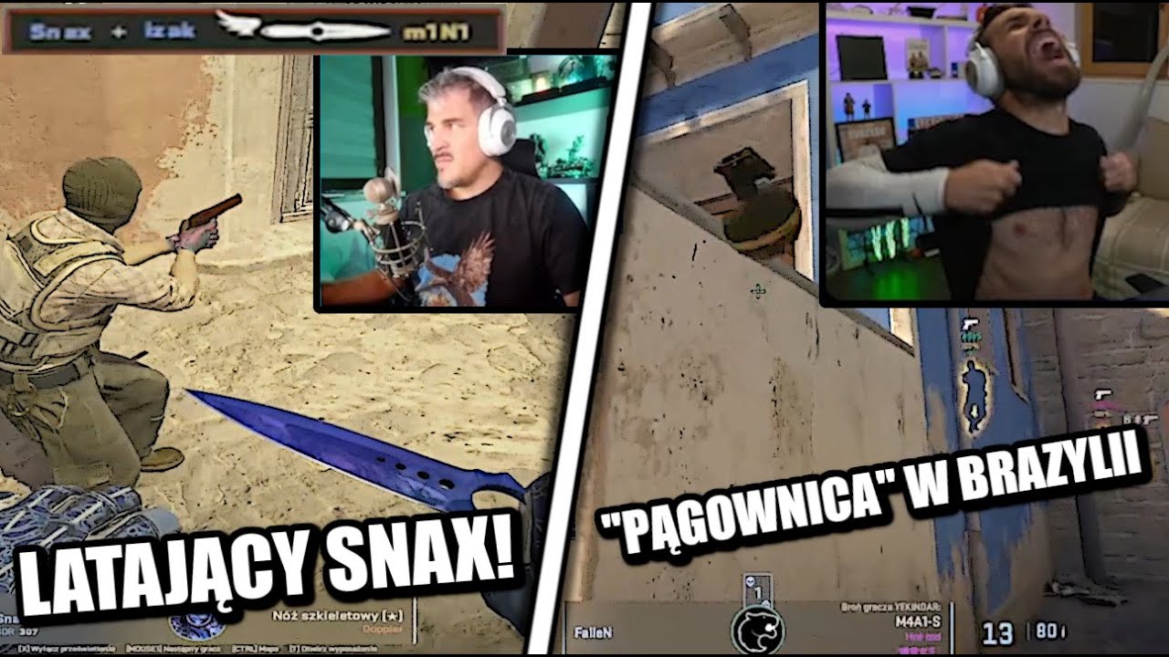 LATAJĄCY SNAX! II PĄGOWNICA W BRAZYLII II KŁÓTNIA Z ALBAŃCEM II FLICK SHOT 180 STOPNI II  ACE II