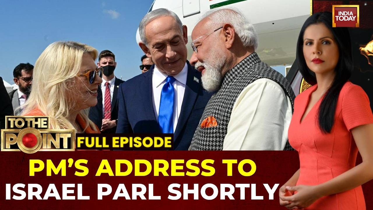 PM Modi Greets Israel With Shalom, Set To Address Knesset As First Indian PM | To The Point