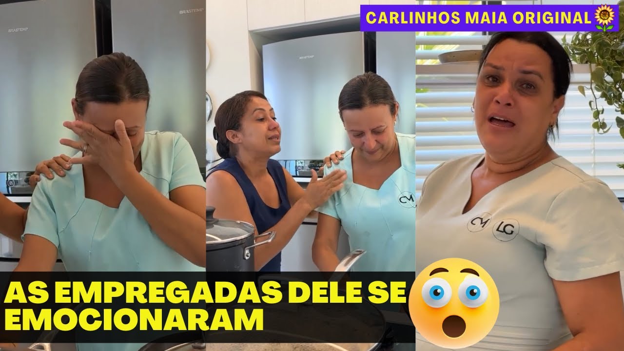 ELA CHOROU MUITO | CARLINHOS FOI CANCELADO PELO QUE FEZ COM AS FUCIONÁRIAS 😲😲 | CARLINHOS MAIA 🌻