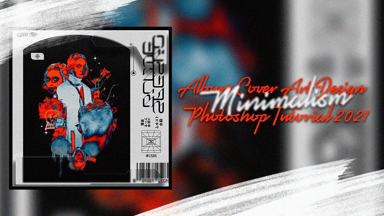 Digital Cover Art: Minimalism / Photoshop Tutorial 2021