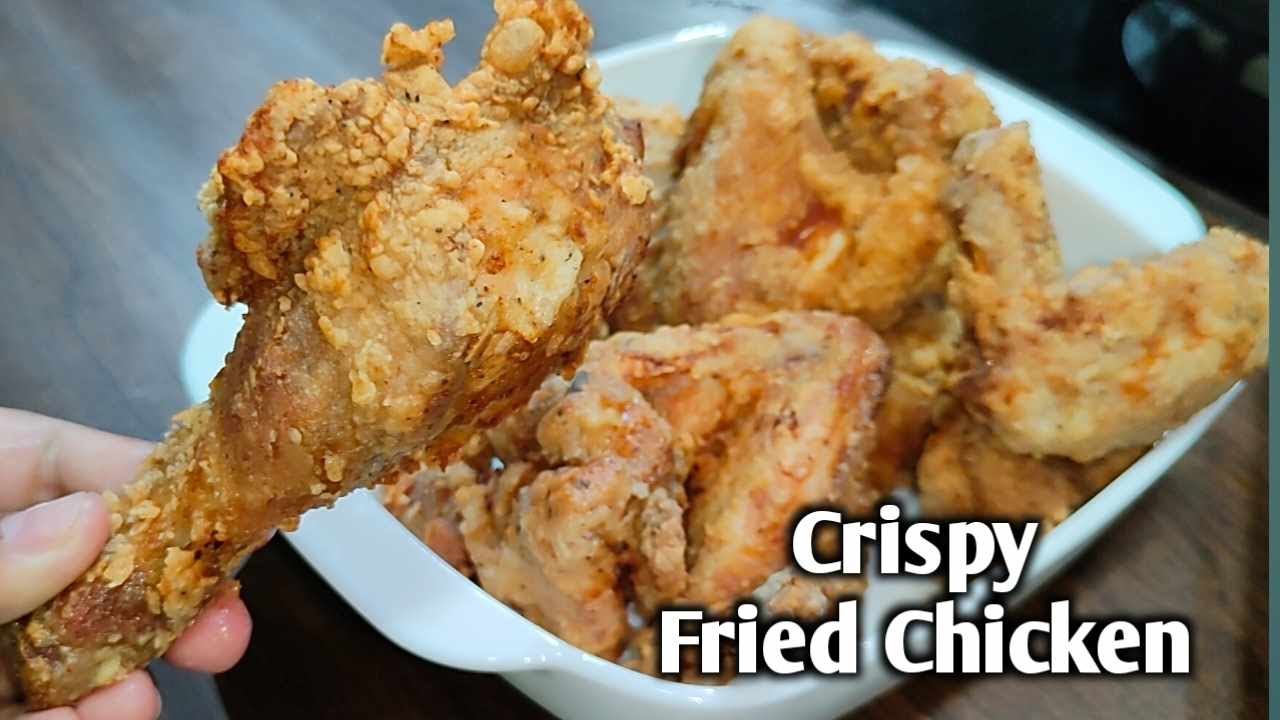 Crispy Fried Chicken with Gravy Madiskarteng Nanay by mhelchoice