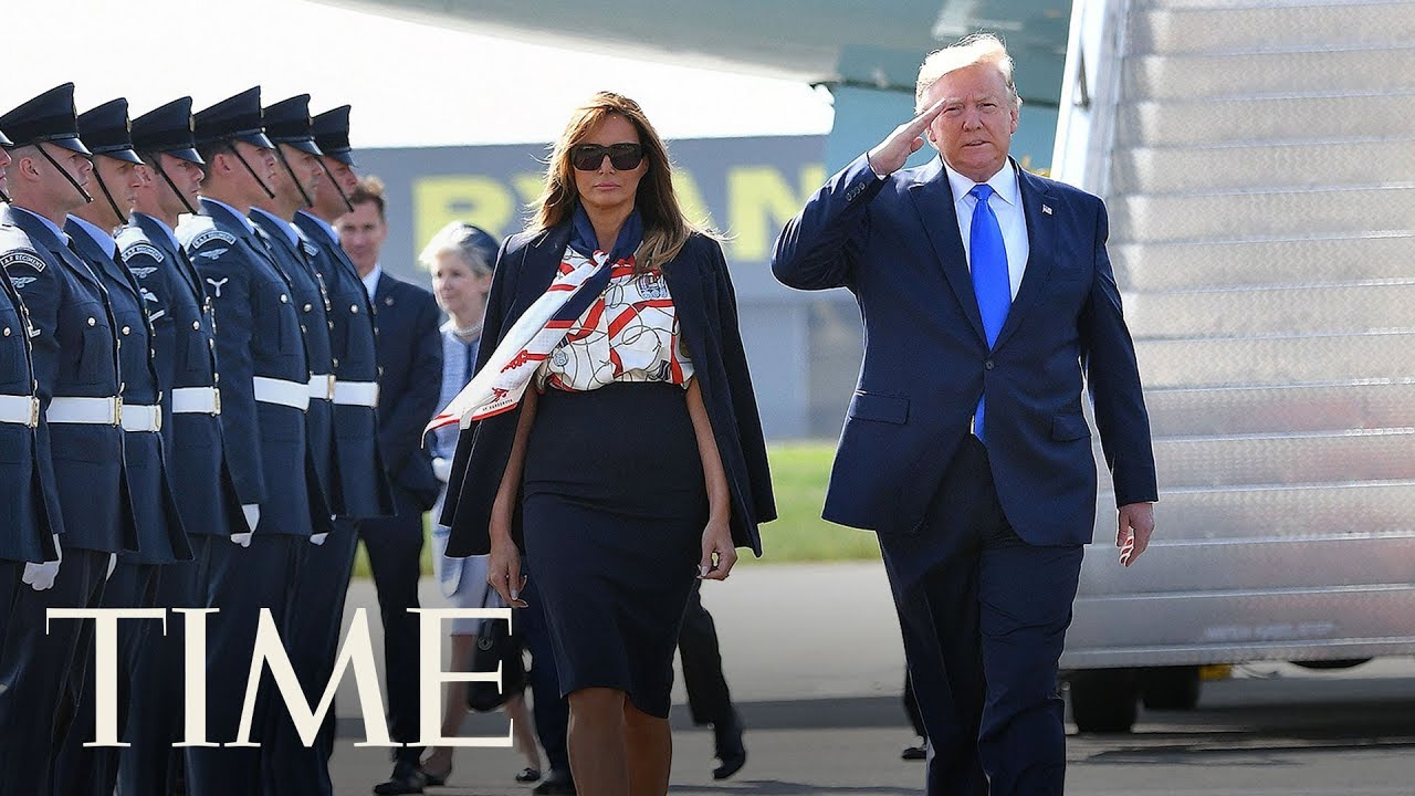 President Trump & The First Lady Attend Official State Banquet At Buckingham Palace | TIME