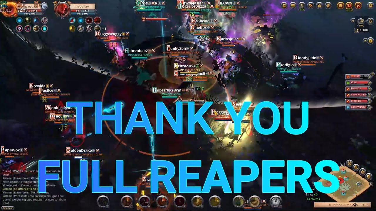 FULL REAPERS - THE HISTORY HAS BEEN WRITTEN - THANK YOU ALL - VOL 20 - ALBION ONLINE PVP