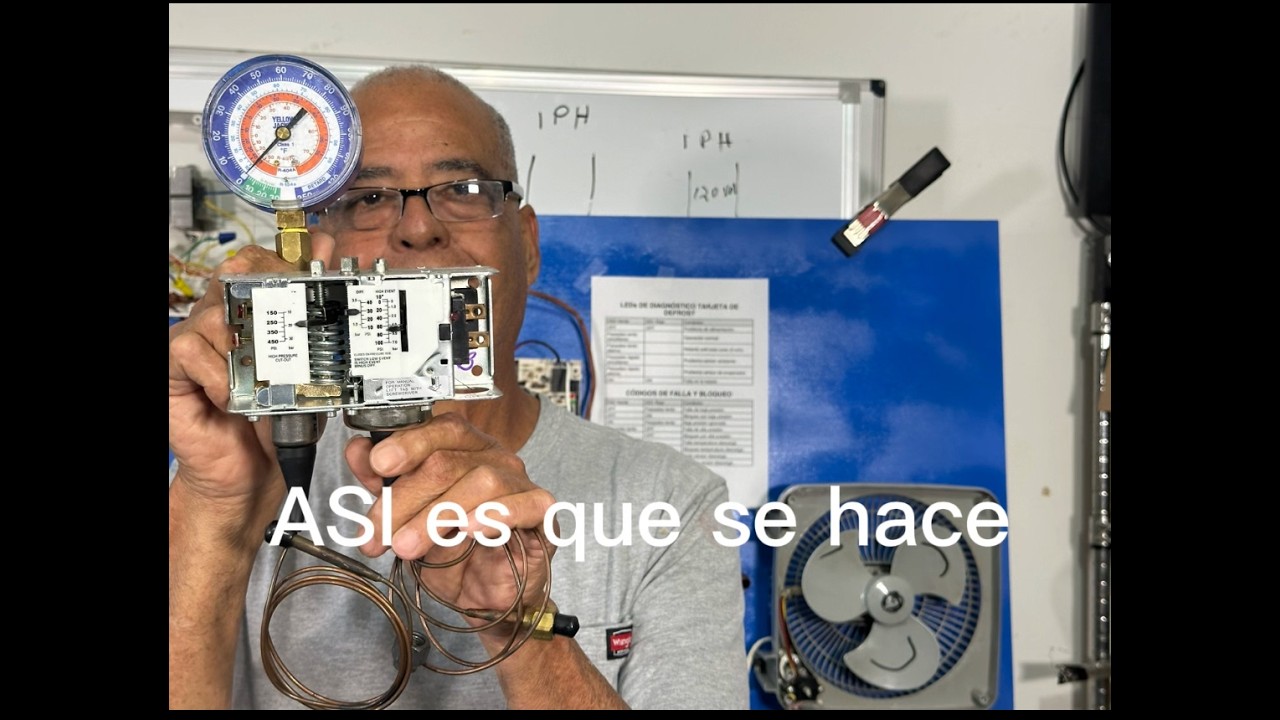 Tutorial de como Ajustar control de BAJA PRESIÓN (RAMCO)🧐👍