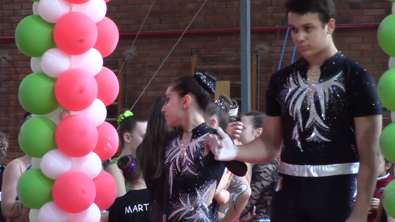 Acrosport- Coppia Mista - Lorenzo Martino e Rebecca Sirca- ASD Grugliasco. 2018