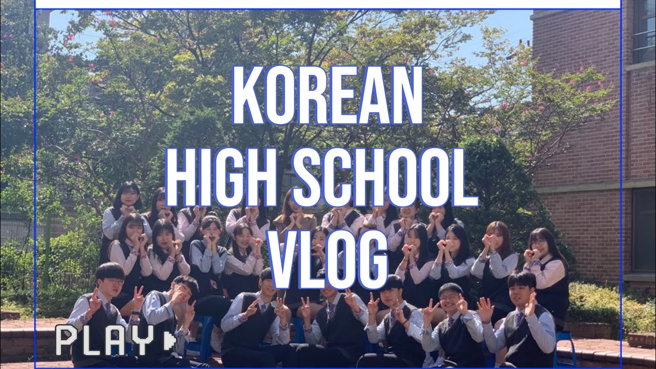 🇰🇷 Korean High school [SCHOOL VLOG]