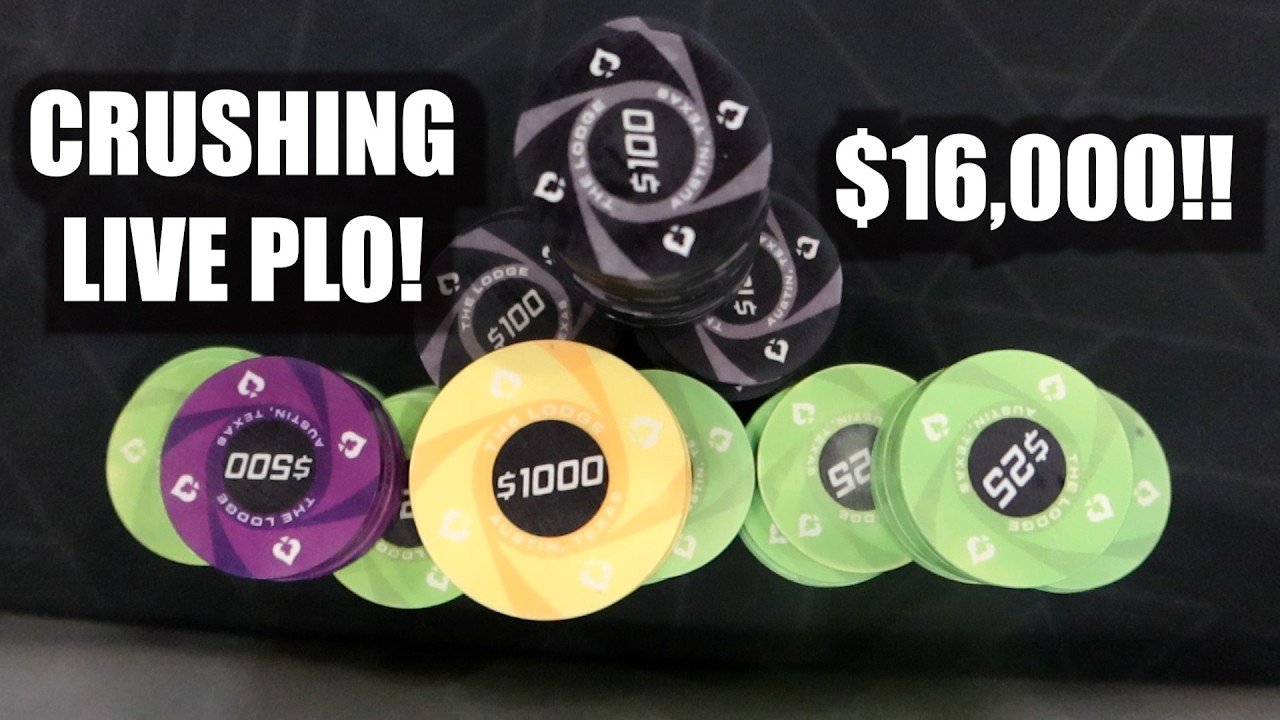 QUADS 3 TIMES and CRUSHING $25/$50!!