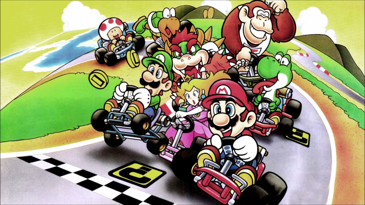 Mario Kart Wii - Grumble Volcano (Super Mario Kart Soundfont)