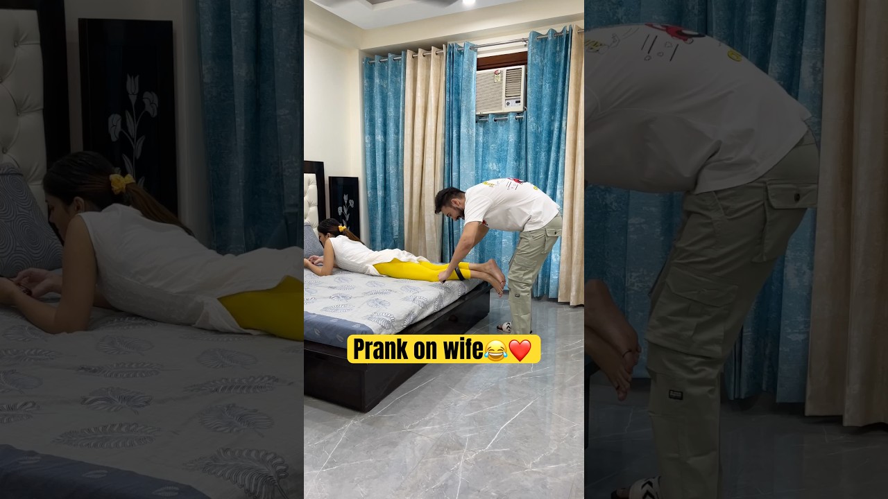 Prank on wife😂 
