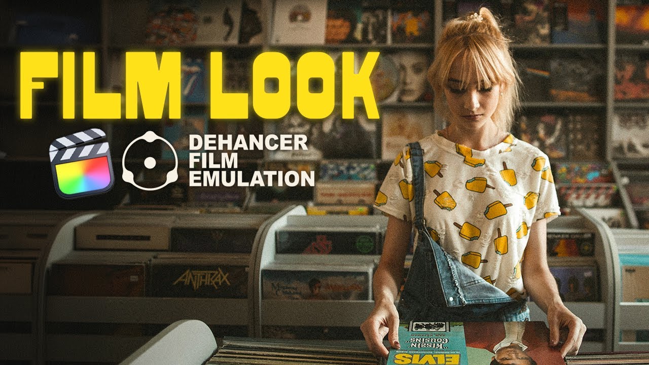 GET THE FILM LOOK WITH DEHANCER PRO FOR FINAL CUT PRO // MY WORKFLOW