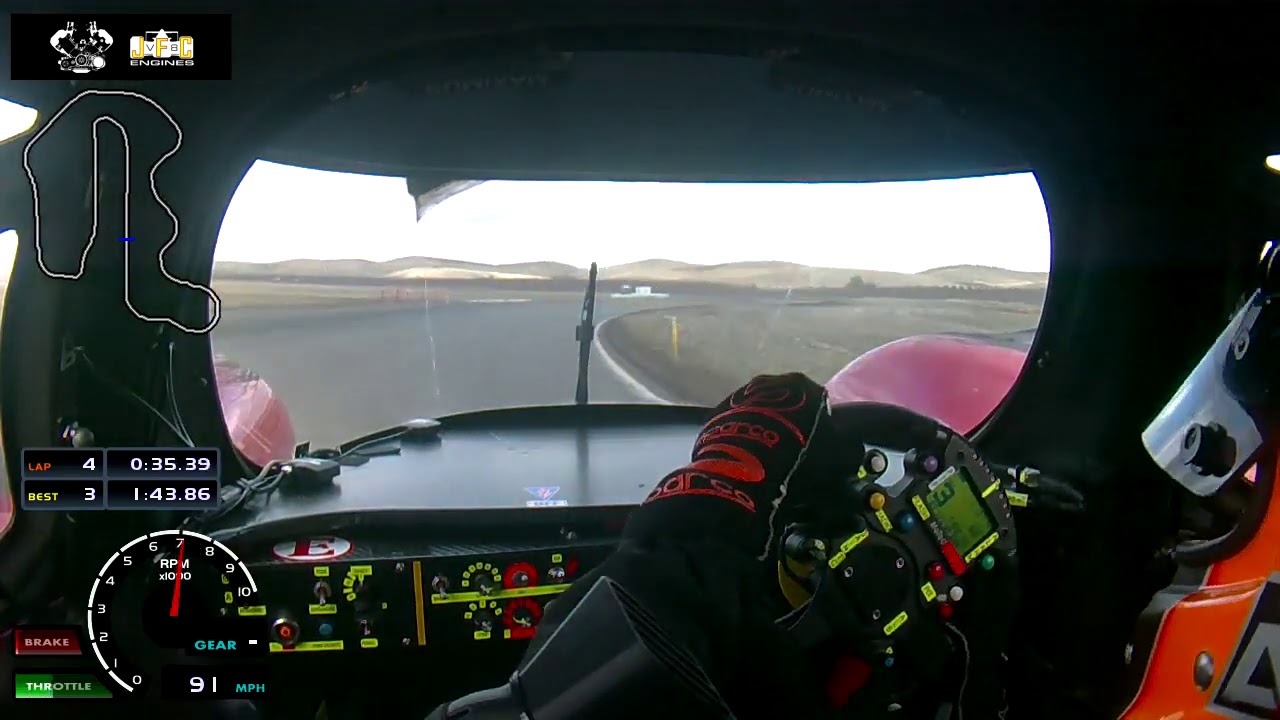 Lola B12/80 Hot Lap with Ryan Eversley during 25 Hours of Thunderhill
