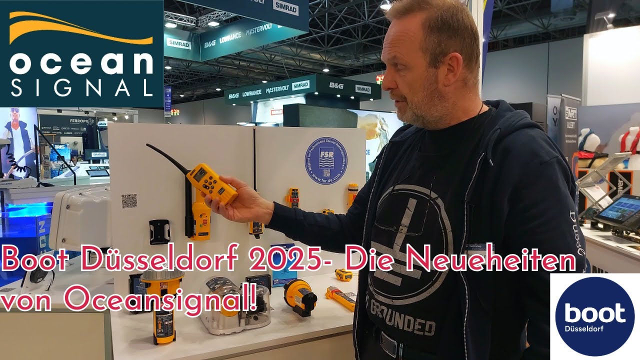BOOT Düsseldorf 2025: Ocean Signal Neuheiten – PLB, EPIRB, MOB & mehr! | von Busse Yachtshop