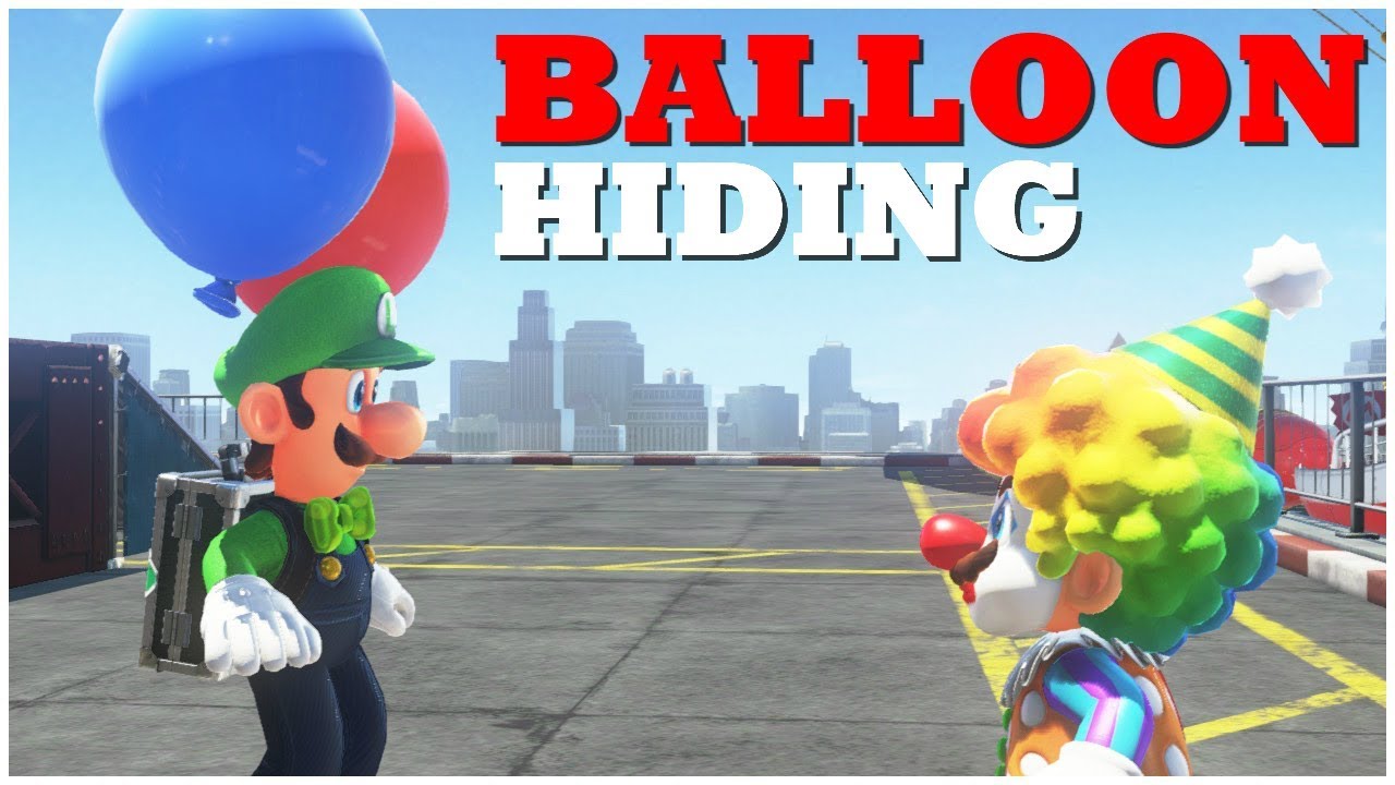Super Mario Odyssey - Luigi's Balloon World - My balloon in all 13 Kingdoms