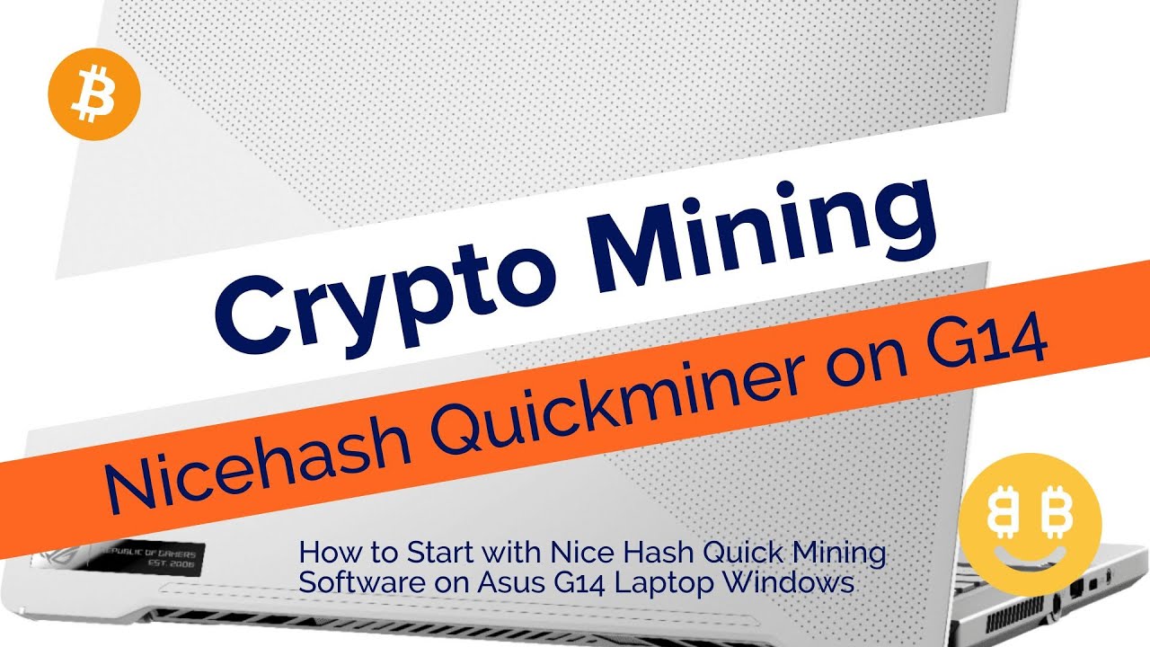 Crypto Mining on Asus G14  | 2021 Nicehash #Quickminer Test