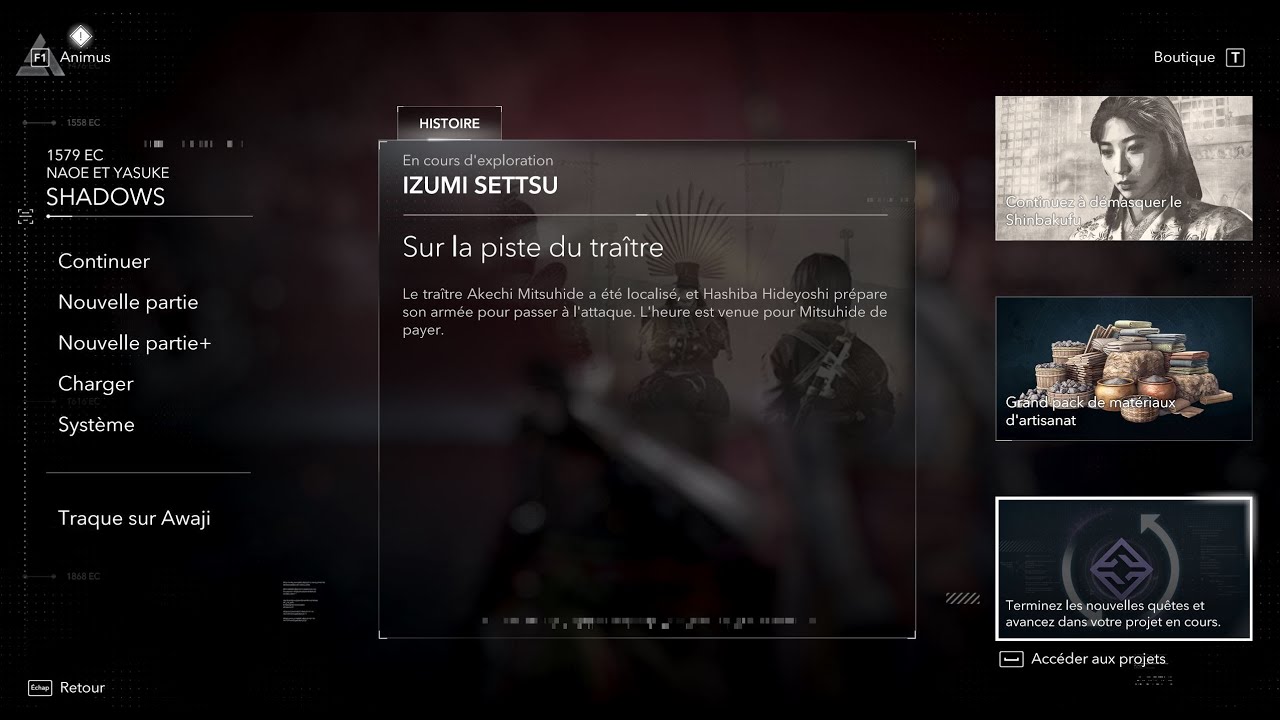 On plonge dans le Chaos d'un Japon Fèodal (1579-1584) avec Assassins Creed Shadow #36 #pc
