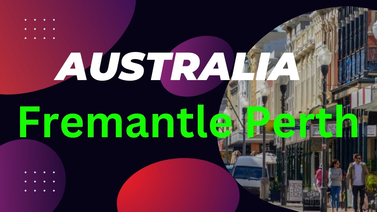 DRIVING IN PERTH | FREMANTLE ( Western Australia) 2024