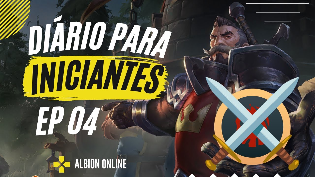 COMO EVOLUIR NO PVP E OBLITERAR OS INIMIGOS | EP 04 - DIÁRIO DE INICIANTES | ALBION ONLINE