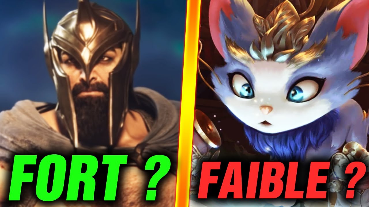 TIER LIST : Les Champions les plus PUISSANT dans l'HISTOIRE de LoL !