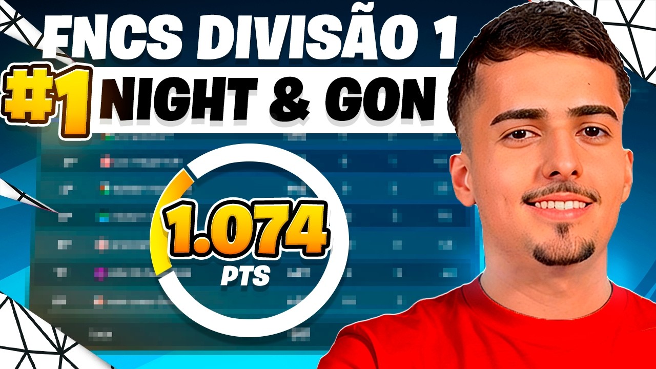 COMO DOMINAMOS a FNCS DIVISÃO 1! (+1000pts) 🏆