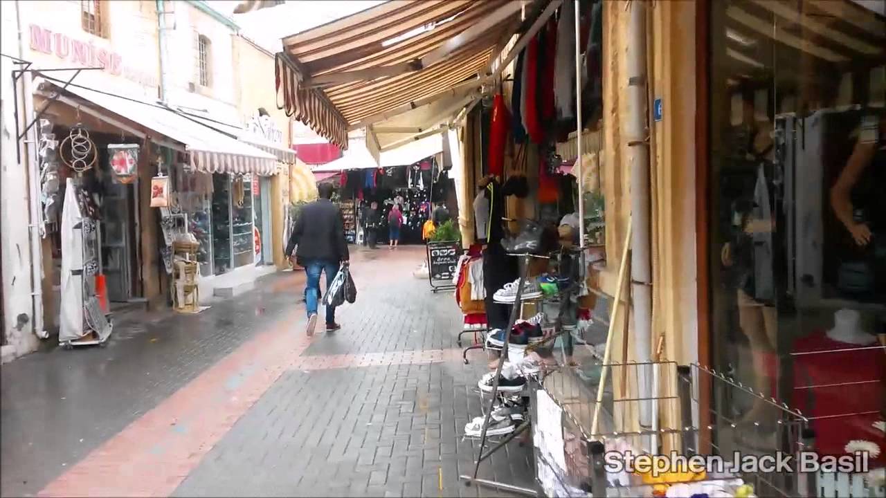 Walking Around North Nicosia in the Turkish Republic of Northern Cyprus - Lefkoşa, Kuzey Kıbrıs