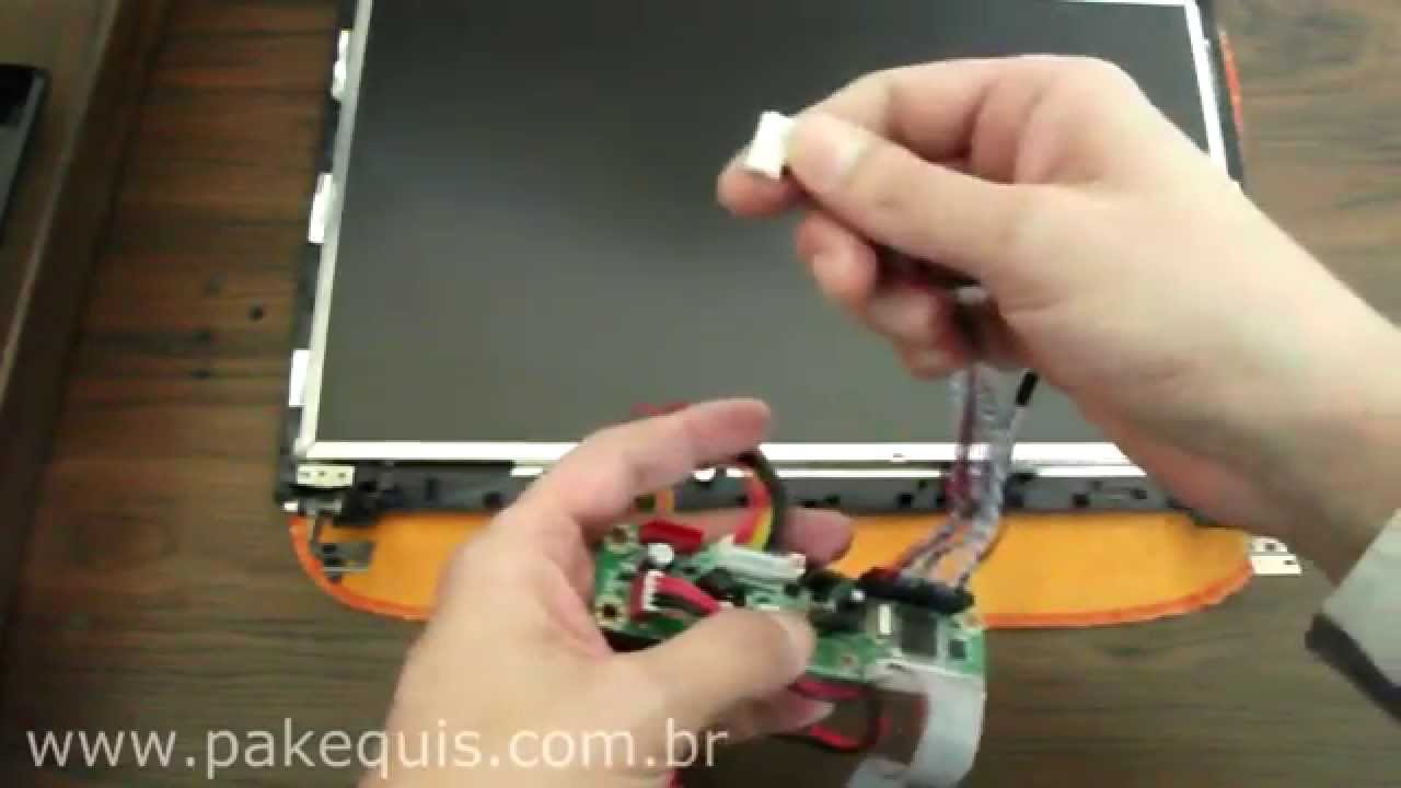 Como reaproveitar uma tela LCD de notebook como monitor de PC