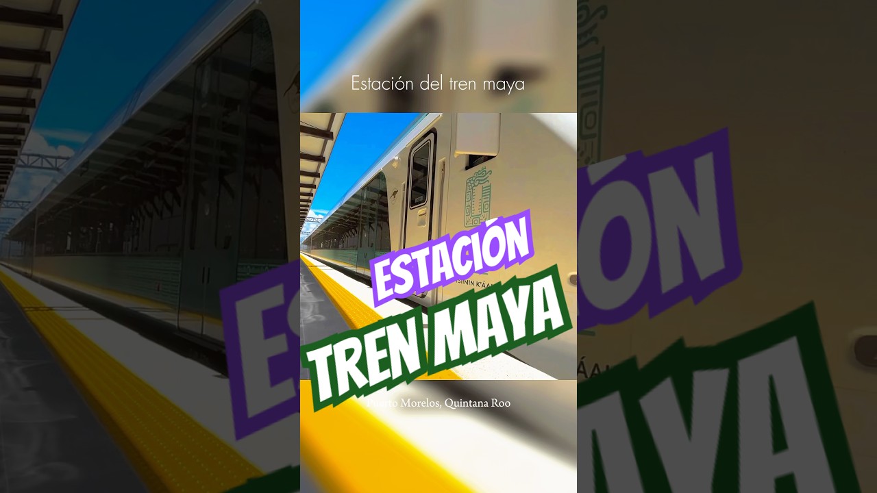 As&iacute; se encuentra la estaci&oacute;n del #trenmaya en #puerto  #morelos #quintanaroo