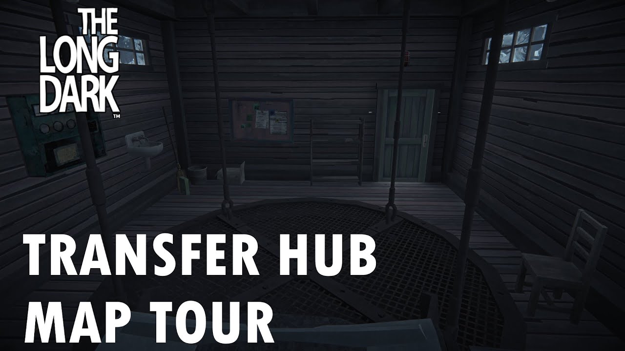 The Long Dark -Transfer  Pass Region Map Tour