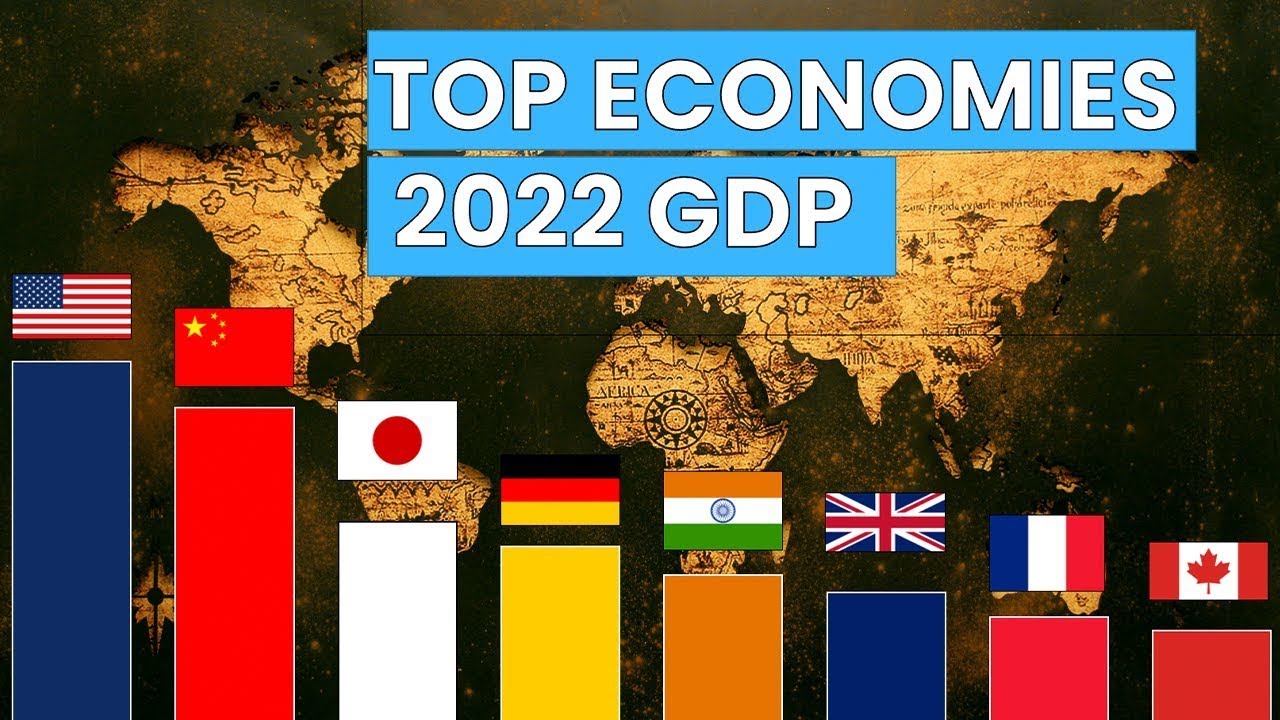 Топ-10 стран по ВВП в 2022 году | Думай об экономике