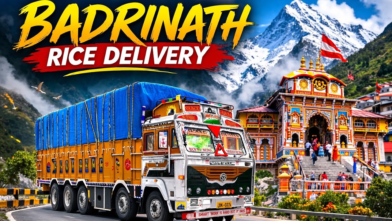 Bus Simulator Indonesia | Badrinath Rice Delivery 🚚 |#bussidindonesia #minivlog 