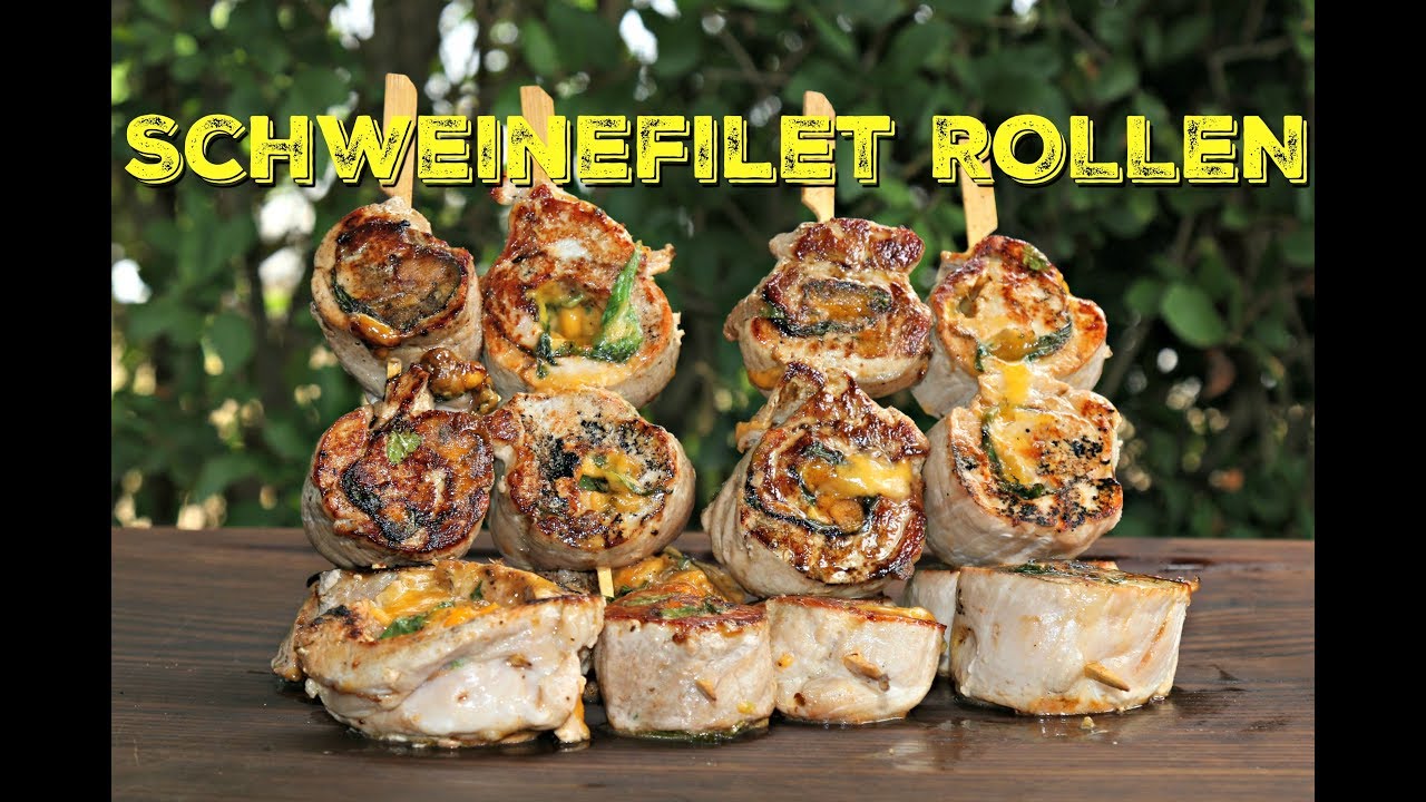 Schweinefilet Rollen - Pinwheels