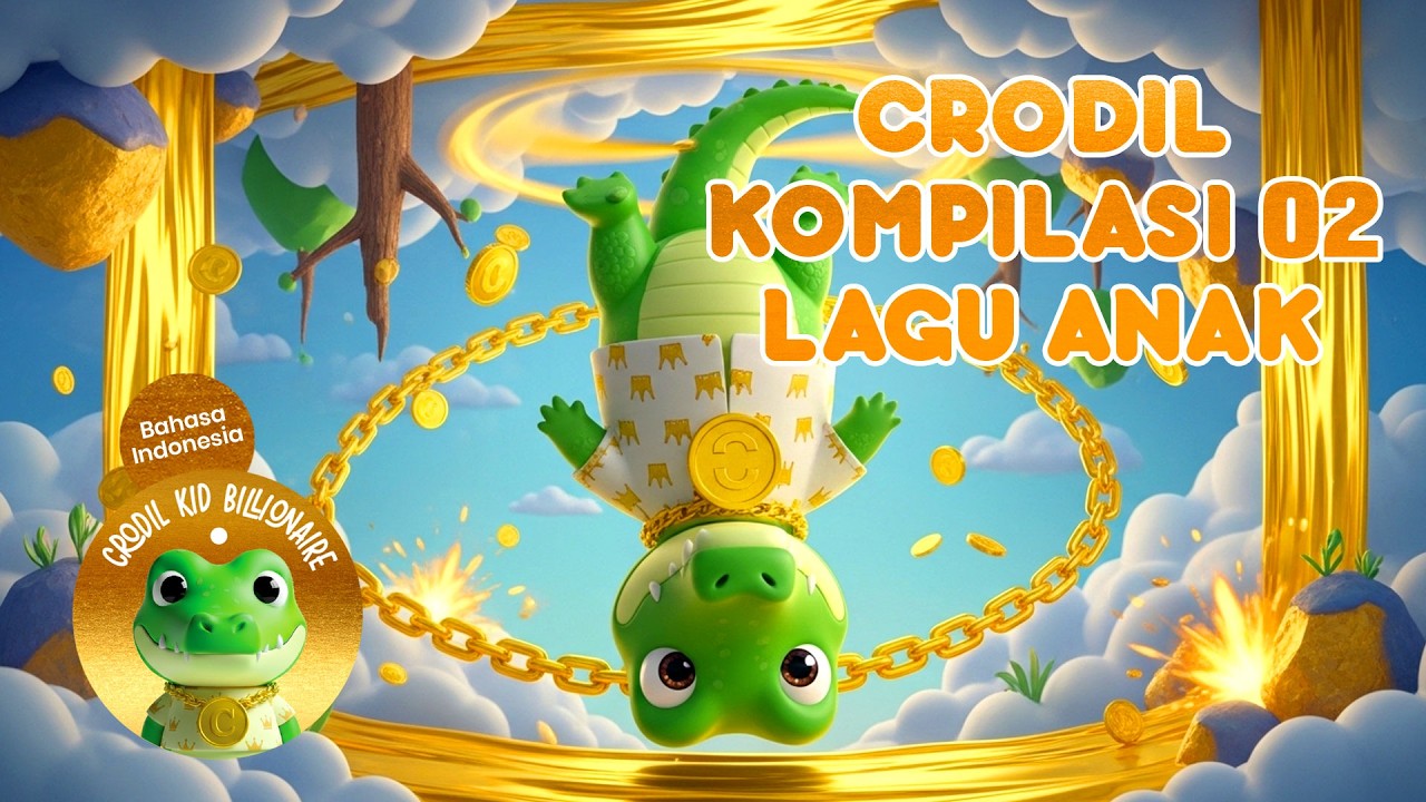 Lagu Anak CRODIL COMPILATION 02 LAGU ANAK - Crodil kid billionaire