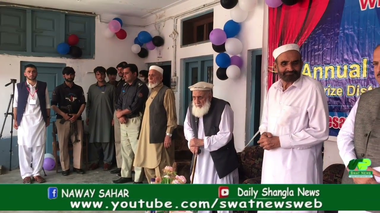 Shangla Chskesar Didarul Haq,Principal of Chakesar Public School and College,expressing his thoughts