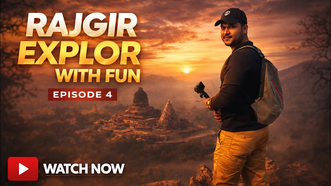 RAJGIR EXPLORE WITH FUN 😍 | Hidden Hills, History & Adventure | Episode 4 | MT15 LONG RIDE 🏍️