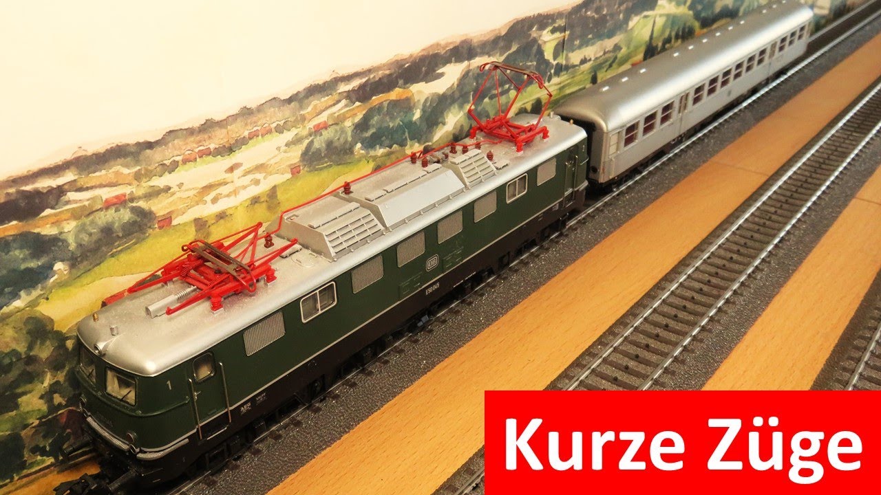 Kurz und gut - so schön sind kurze Züge auf der Modellbahn