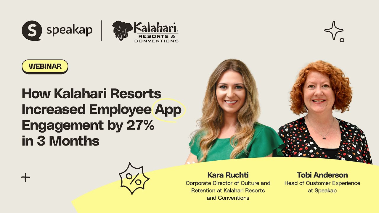 How Kalahari Resorts Increased Employee App Engagement by 27%