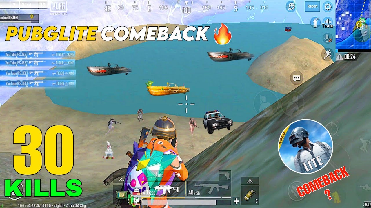 30 KILLS 🥶 PUBG LITE COMEBACK GAMEPLAY with FULL RUSH INTENSE LAST ZONE FIGHT 🔥 - IFS JEET