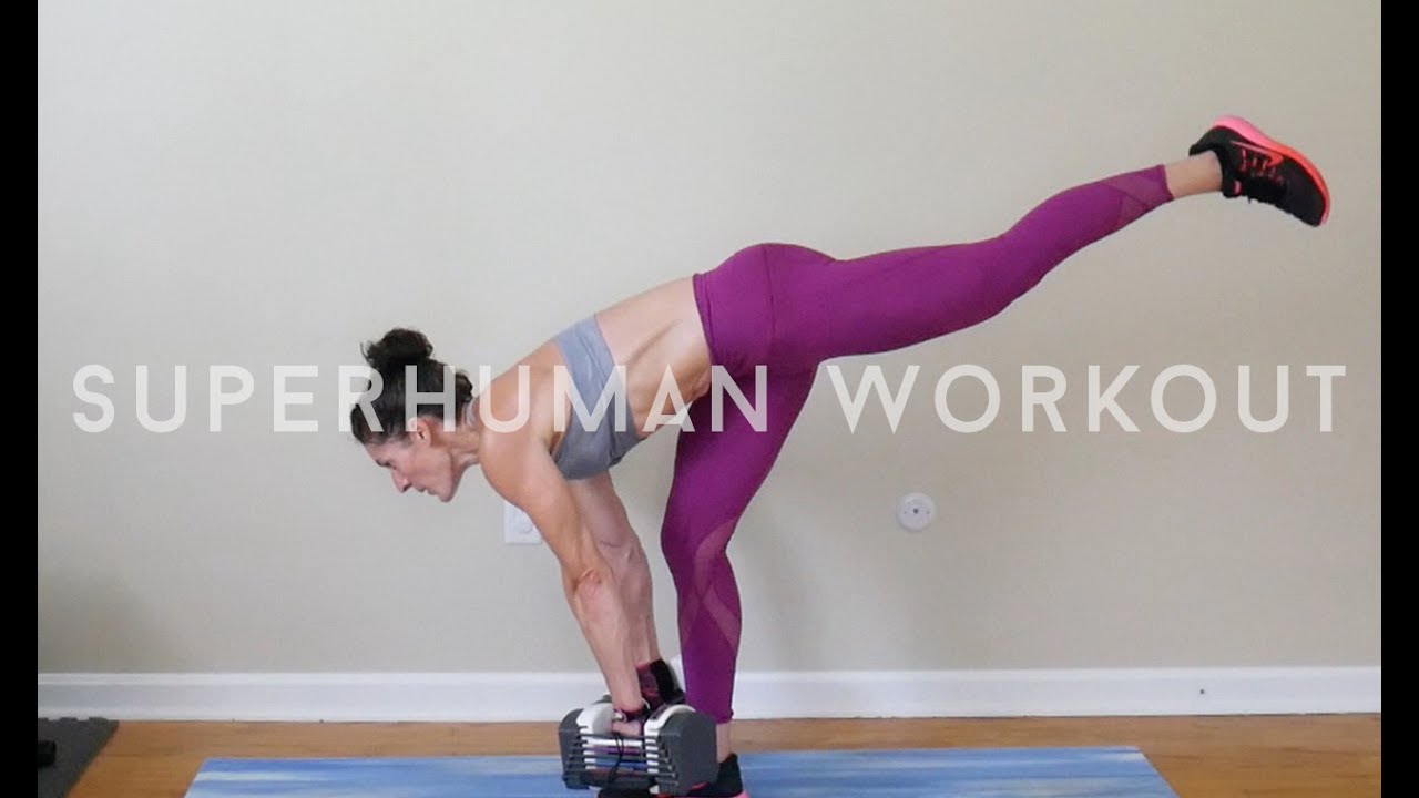 Superhuman workout by Trish K