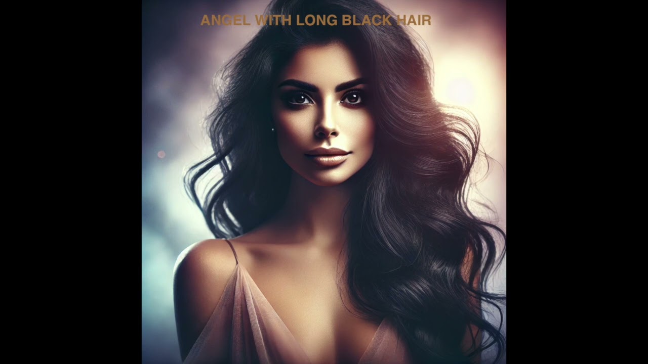 Angel With The Long Black Hair  By Toby Christensen