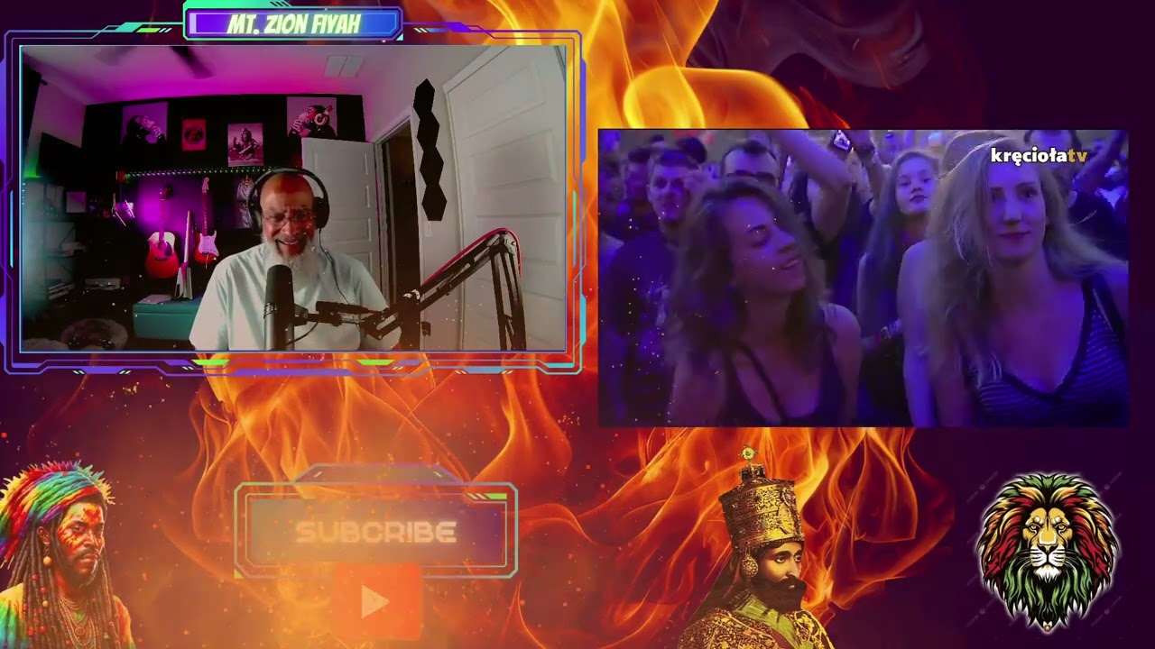 ALPHA BLONDY LIVE IN POLAND 2018(INTRO & 1ST SONG JERUSALEM)***REACTION***🔥🔥😨
