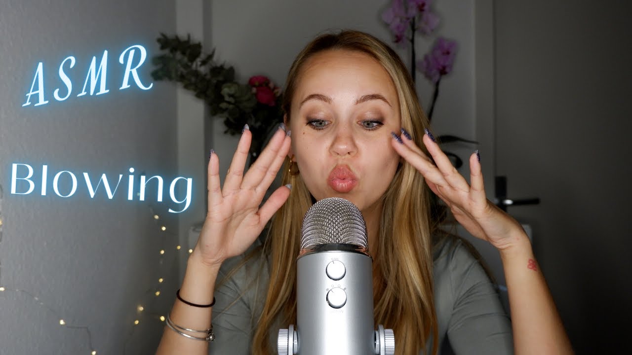 ASMR | Blowing away your worries 💨 (Strong mic blowing and hands movements) 🌬