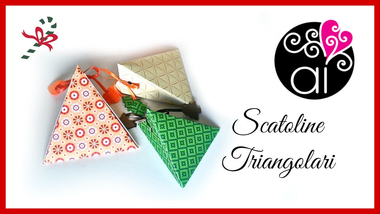 Scatolina triangolare semplice | Tutorial | Senza uso di attrezzature professionali | DIY Easy Box