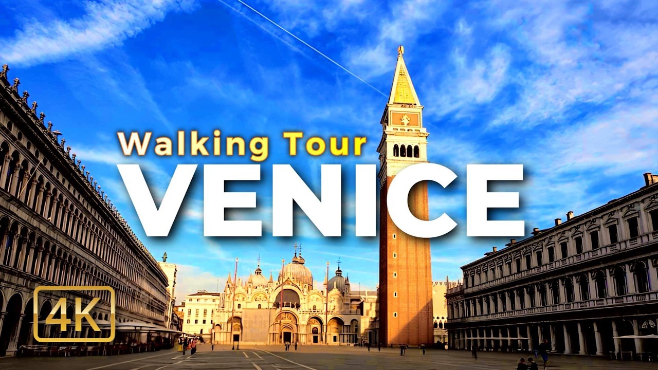 Morning Walk in Venice, Italy 🌅 | 4K 60FPS POV City ASMR (No Talking)