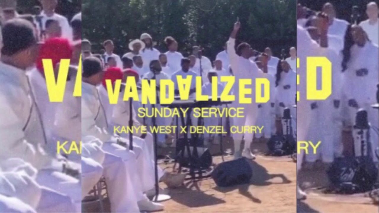 KANYE WEST x DENZEL CURRY &ldquo;SUNDAY SERVICE&rdquo; by Jarreau Vandal