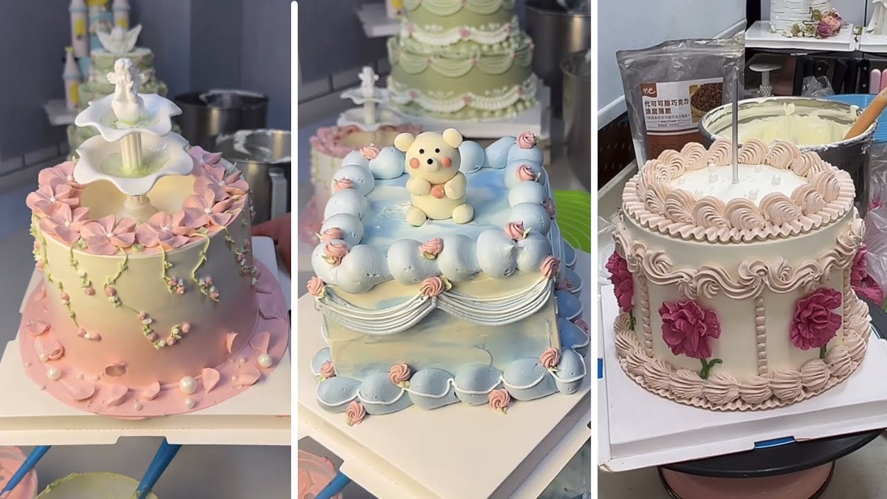 3 Amazing Cake Designs #Cake Decorating Ideas