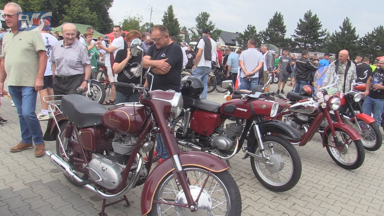 IX ZJAZD STARYCH MOTOCYKLI PRL W GRĘBOWIE