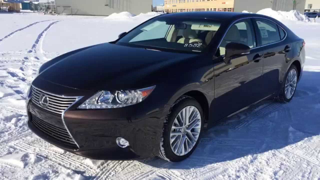 New Brown on Parchment 2015 Lexus ES 350 4dr Sdn Executive Package Review - West Edmonton