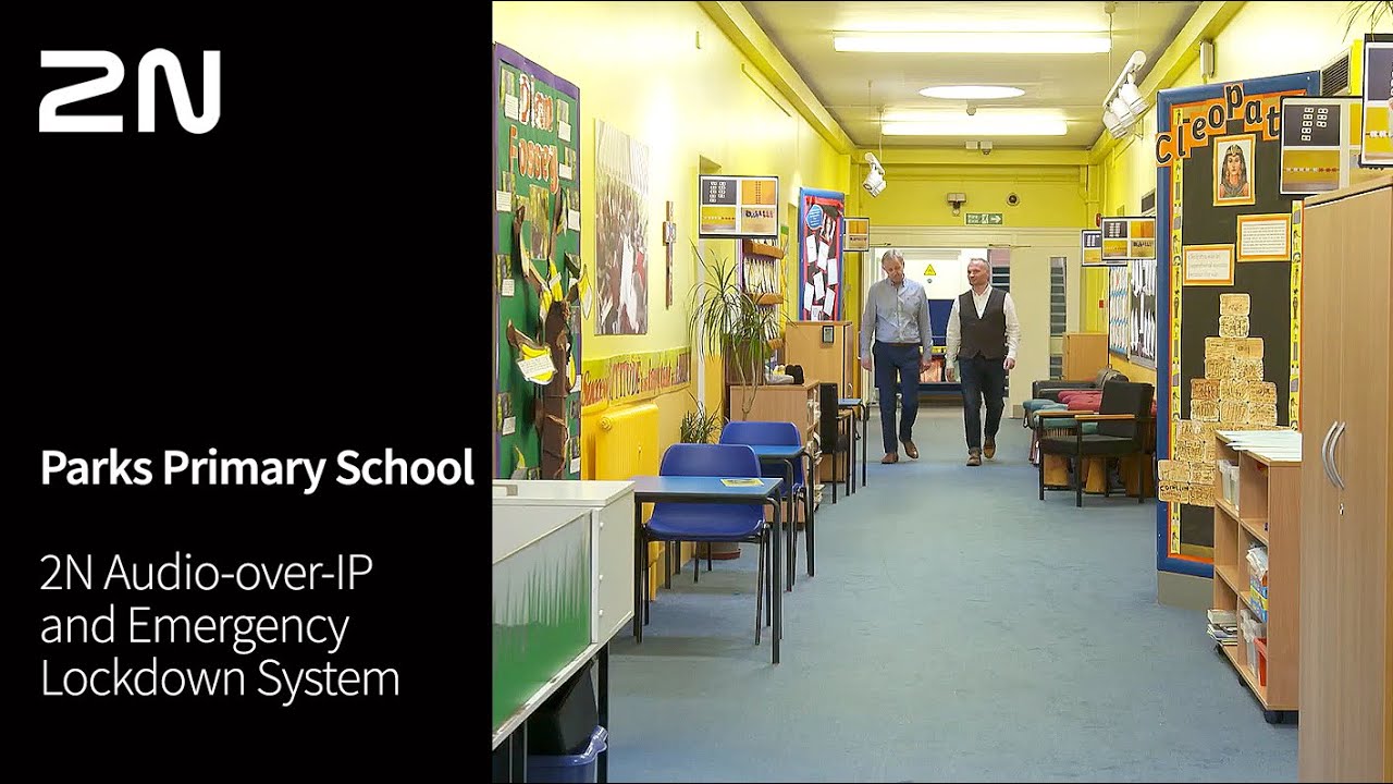 Audio-over-IP & Lockdown System at Parks Primary School