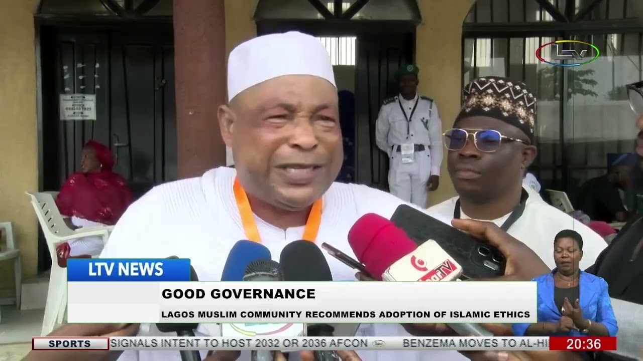 Good Governance: Lagos muslim community recommends adoption of Islamic ethics